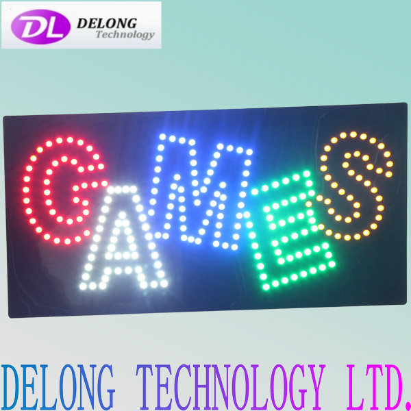 60X30cm Indoor Usage and Animation Display Function open led sign