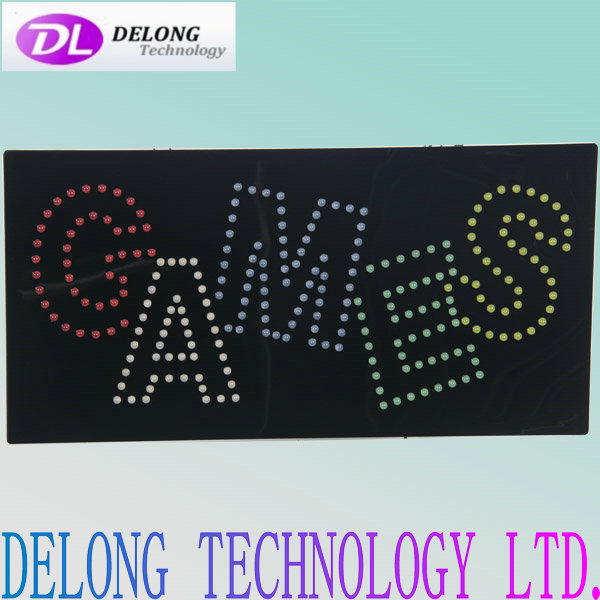 60X30cm Indoor Usage and Animation Display Function open led sign