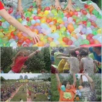 red,yellow,blue,green,white Latex small water balloon for games play in festival