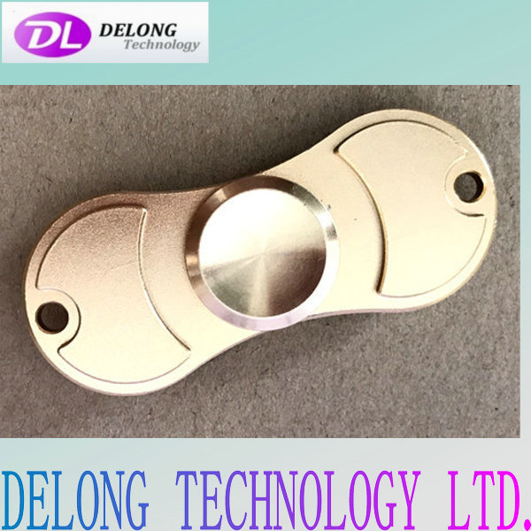 Aluminum /brass Copper Material hand spinner without flash led