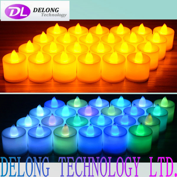 safe no smoke glowing led candle light for birthday party festival