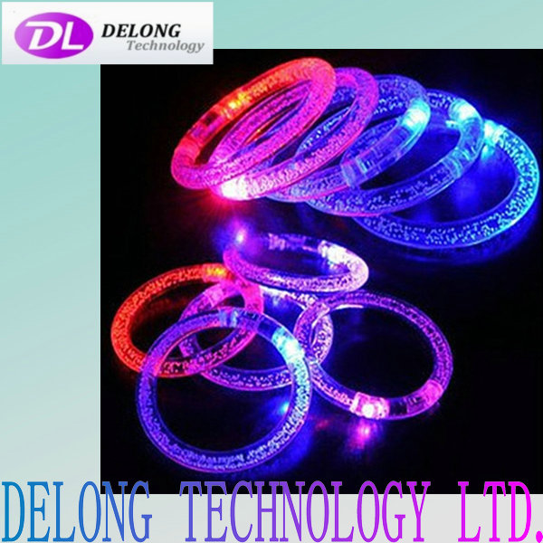 acrylic led light bracelet