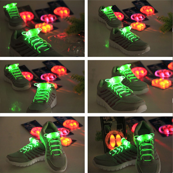 wholesale led flashing shoelace as rave party favor