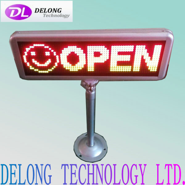 16X64pixel red scrolling led sign