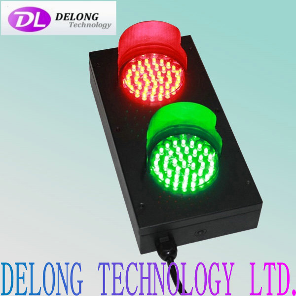 red green 100mm cold-rolled plate vertical led traffic signal light