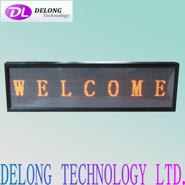 48X224pixel P7.62mm indoor used led signs