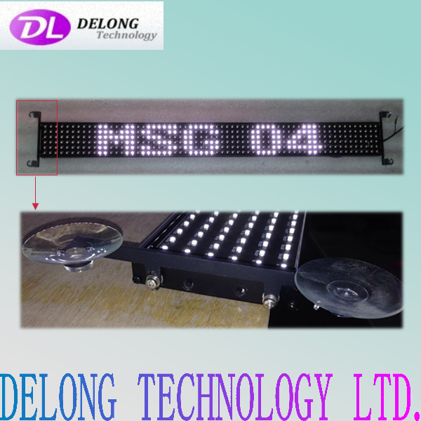 6X64pixel white smd3528 p14mm message led display keyboard