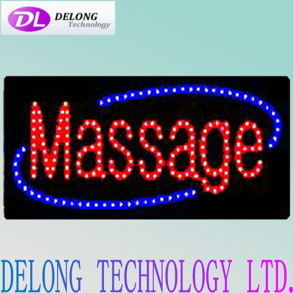 30*60cm open closed led massage sign board