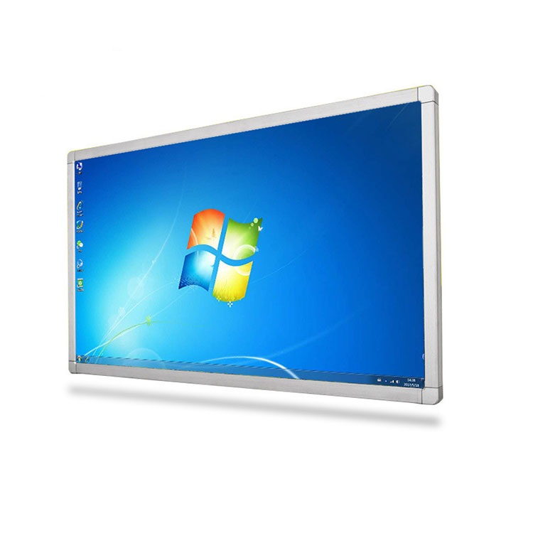 Large size 65 inch wall mounting LCD Touch Screen All In One PC for shopping mall