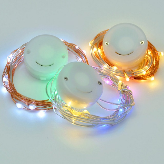 flashing led string with smile control box for festival decoration