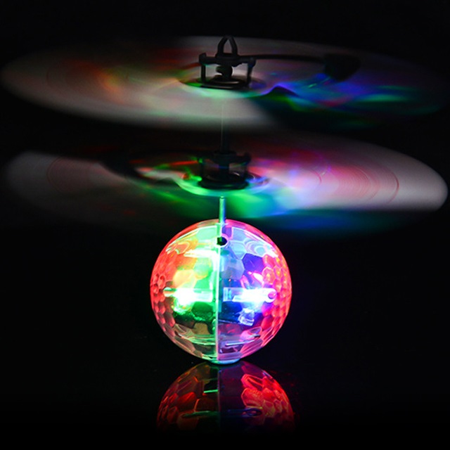 hot sell mini led flying ball helicopter